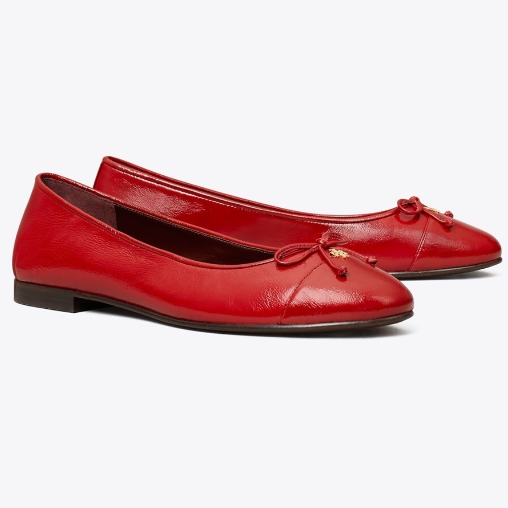 Tory Burch Cap-Toe Ballet Flats